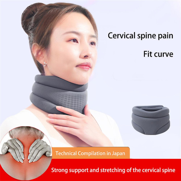 Cervicorrect Neck Brace By Healthy Lab Co Nakkestøtte for nakkesmerter og støtte grey