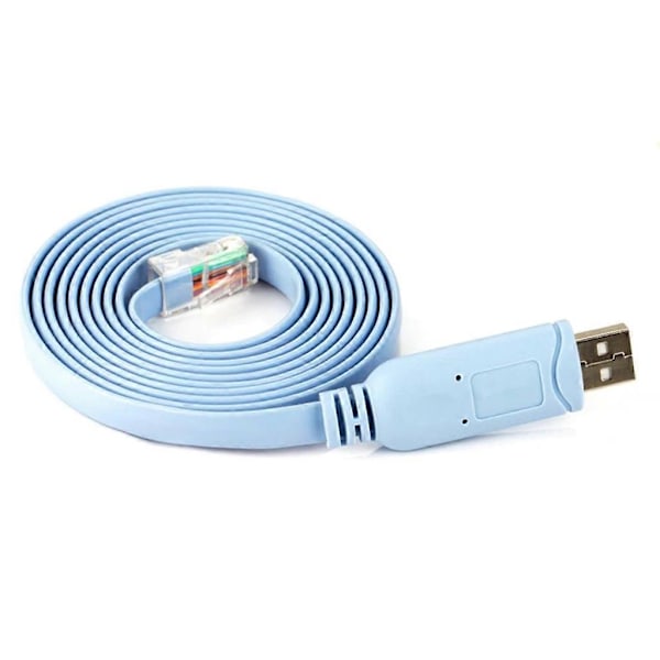 Konsollkabel for H3C Router Rollover Konsollkabel Ledning 1.8 meter Kabel