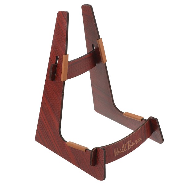 Gitarrställ Gitarr Golvstativ Trä Golv Gitarrställ Ukulele Hållare För Hem Butik
