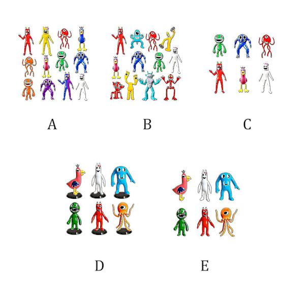 Garten Of Banban Actionfigur Legetøj Jumbo Josh Figurer Legetøj Opila Fugl Garten Of Banban Legetøj Figurer Sæt Style C