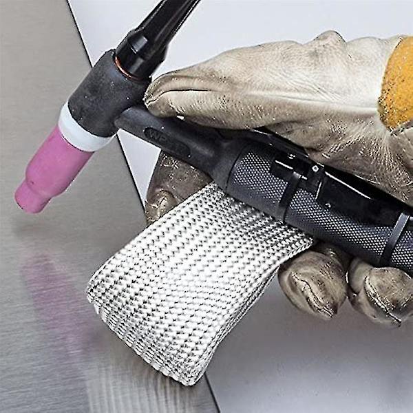 2-pakkaus juotoskärkiä ja -temppuja tig-sormen lämmönkestävä suoja