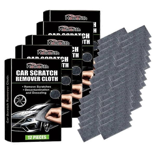 12 stk. Nano Sparkle Klud til Bilskrab Nano Magic Klud Ridsefjernere 5boxes