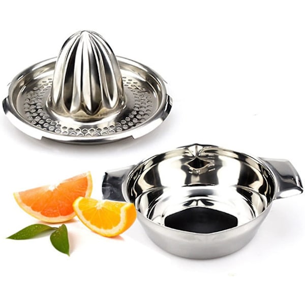 Manuel Juicer, Vaskbar Juicer i Rustfrit Stål Appelsinjuice Appelsinjuicer Appelsinjuicer