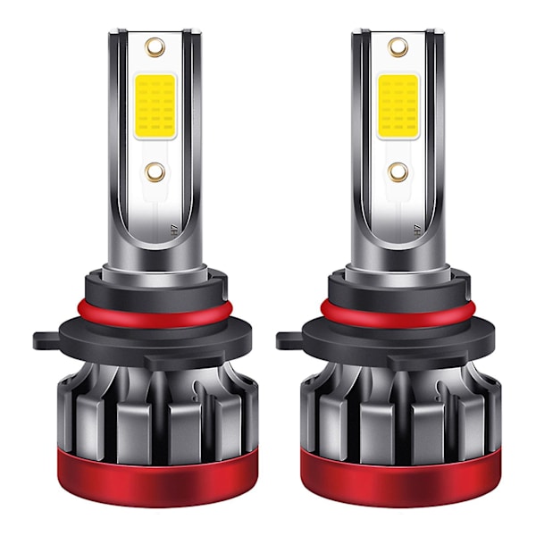 2 st G0040 Ev19 9006/hb4 LED-lampa - Guldgul Ljus Felfri Snabb Värmeavledning