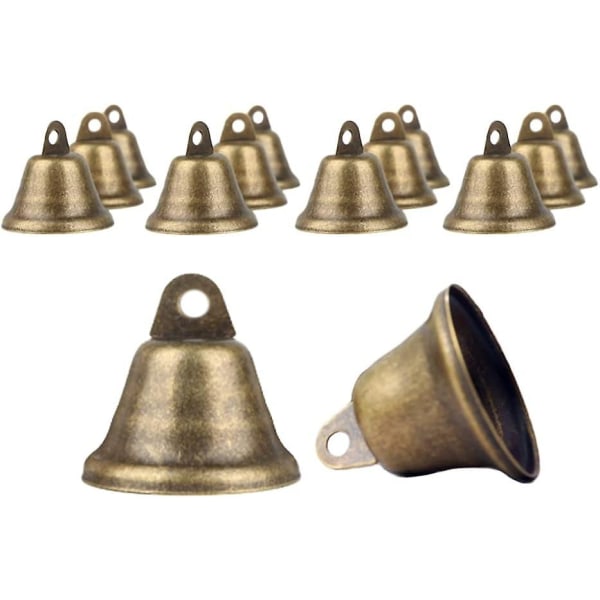 30 stk. Små Vintage Bronze Håndklokker Vintage Klokker Vintage Bronze Klokker Vintage Bronze Klokker Mini Håndklokke Bronze Klokke Håndlavet Lille Klokke
