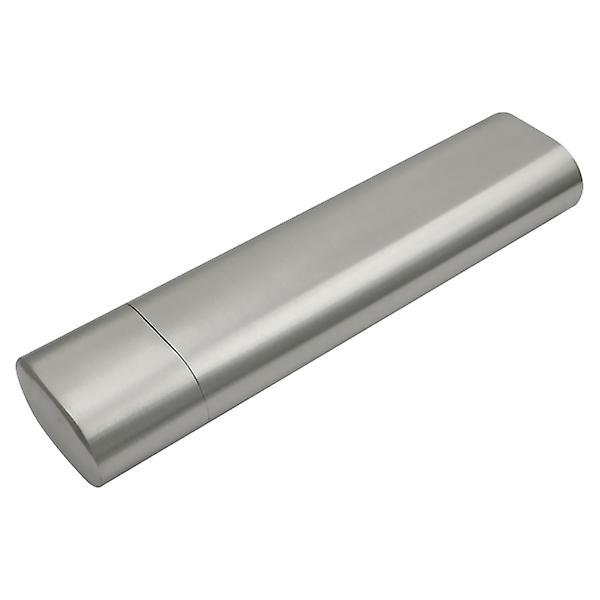 Gave Reise Reise Sigarettveske Rustfritt Stål Sigarettboks Bærbar Sigarett Tube Rustfritt Stål Sigarettveske