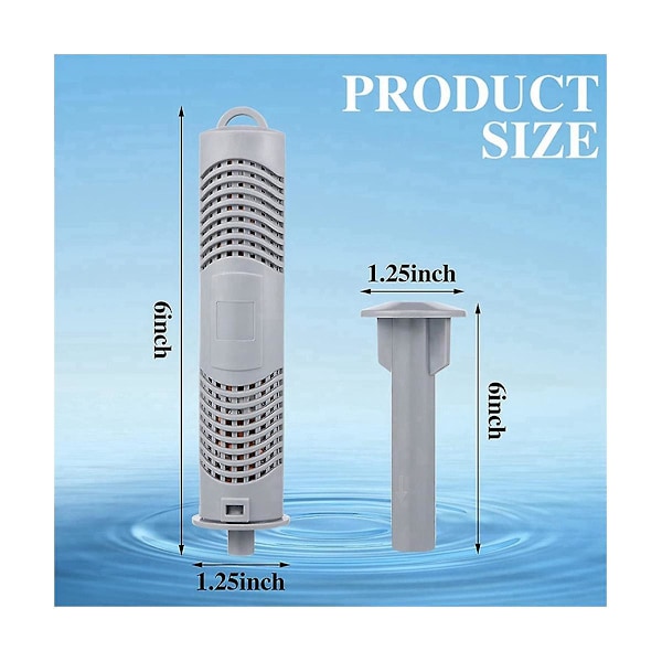 4 stk. Spa Mineral Ion Filter Stick Spa Mineral Sticks Whirlpool Zink Mineral Ion Stick