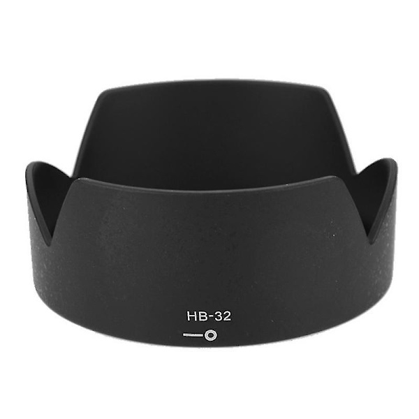 Timubike Hb-32 Objektivhætten til Nikon D7000/d7100, 18-105mm/18-135mm/18-140mm Objektiv, 67mm Gevind - Sort