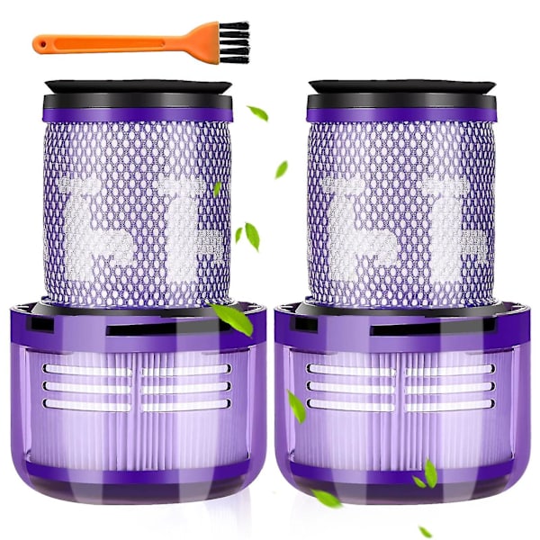 2 kpl Dyson V12 -suodatinta, Dyson V12 Slim Absolute -suodatinpölynimuriin, Dyson V12 -suodatinpestävä Hepa -lisävaruste, Dyson V12 Sl -takaosa