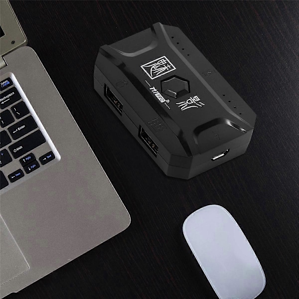 Plug and Play Gamepad PUBG Mobile Controller Gaming Tastatur Mus Konverter Bluetooth 5.0 til Andr