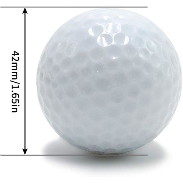 6 st LED-golfbollar lyser upp golfbollar golfboll lyser i mörkret golfbollar för natträning och golflångdistansbilder