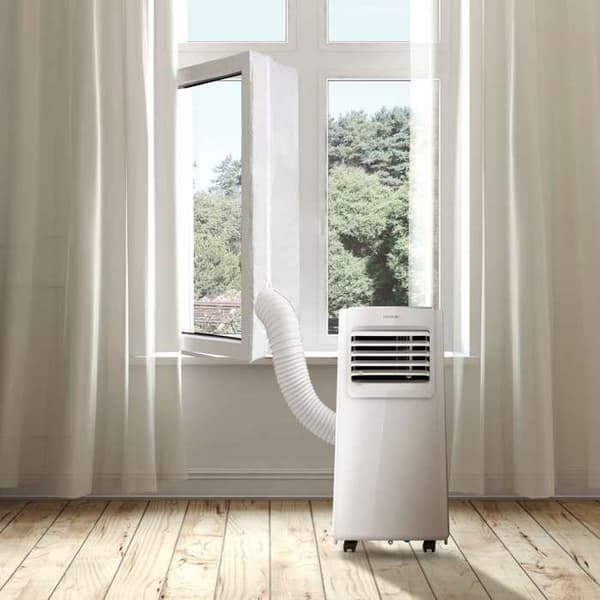 Cecotec Universal Isolerende Vinduesafdækningsadapter til Kip- og Drejevinduer til Bærbar Aircondition, 400 cm, 100% Polyester