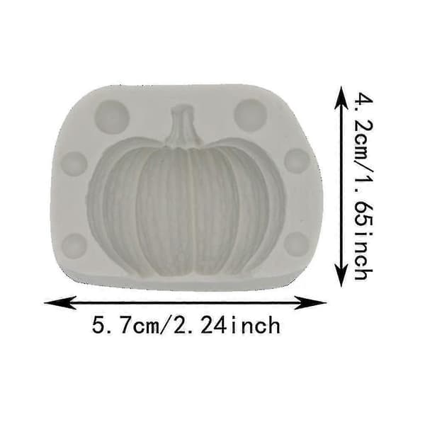 Gresskarformer Silikon, 2 stk. Høst Gresskar Bakeform, Halloween Gresskar Silikon Bakeform, 3d Halloween Form For Halloween Godteri Baking Kake
