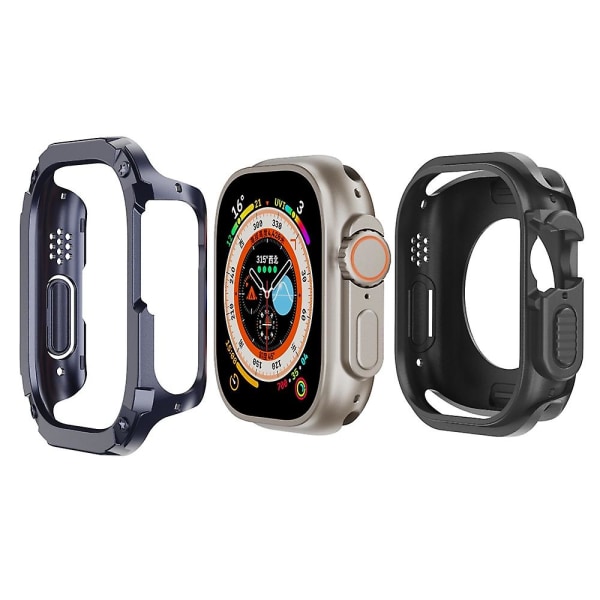 Apple Watch Ultra 2 49mm/ Case 49mm watch PC + TPU anti-scratch cover