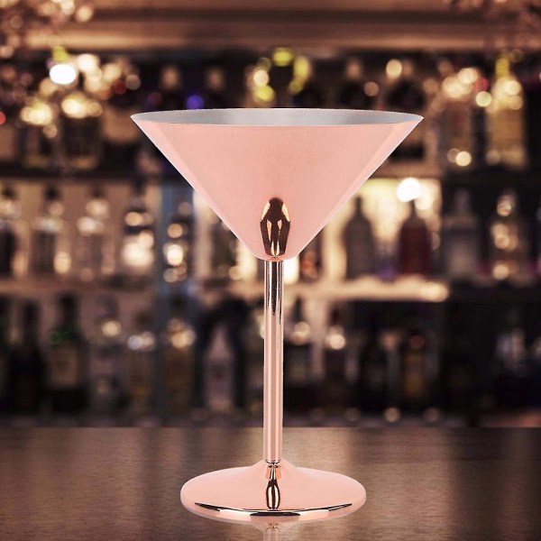 Cocktaillasit, Martini-lasit Uudelleenkäytettävät särkymättömät lasit juomamehun valmistuskuppilasit, 1kpl-