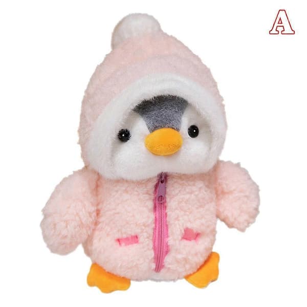 Söpö Pingu-Nukke Pieni Pingu-Pehmolelu Pink