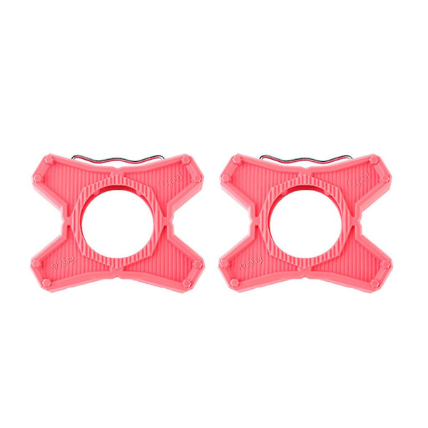 Nya Varma Cykelpedaler Platta Fäste Konverterare För Speedplay Pedal Adapter Pink