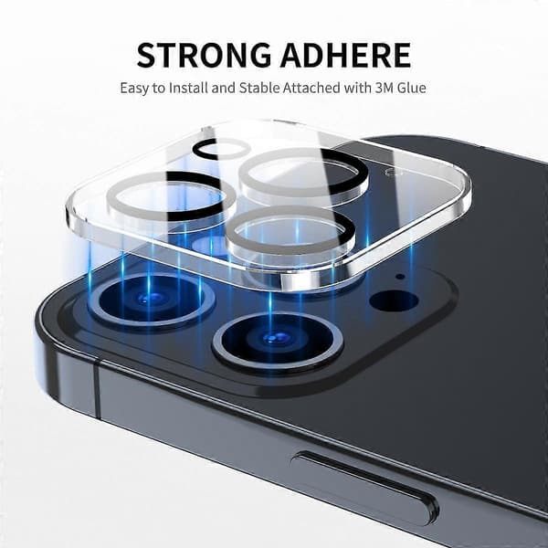 2 stk Kamerabeskyttelse for iPhone 13 Pro / 13 Pro Max