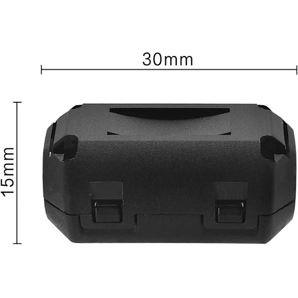 5 stk. 3D-printer 1,75 mm antistatiske filamentfiltre støvrenser til 3D-printertilbehør kan tørre snavs og støv til 3D-printerkontorbrug