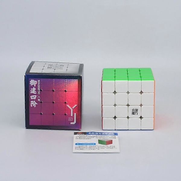 Yj V2C 7x7x7 Magnetisk Magisk Speed Cube 3x3 4x4 5x5 6x6 cubo magico professionel Magneter Puslespil magiske terninger Pædagogisk legetøj YJ 4X4