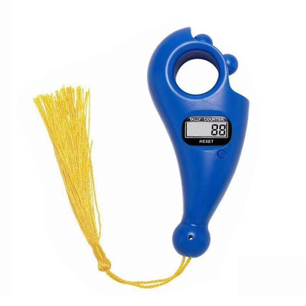Digital Räknare Bön Digital Tasbih Portabel Bönräknare Gåva Blue