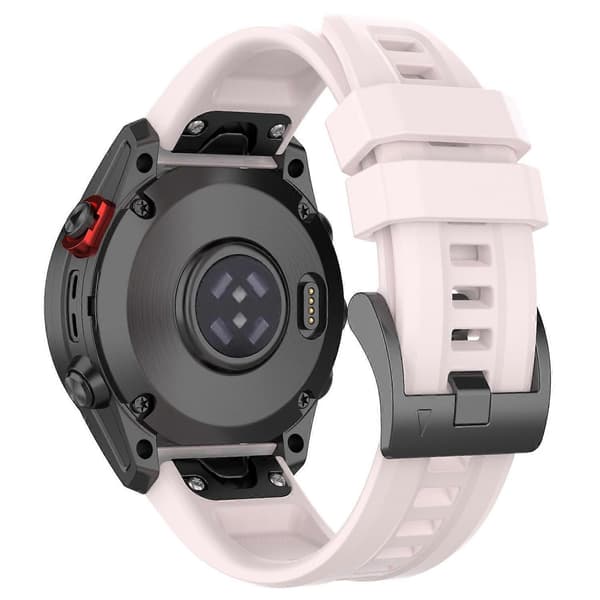 För Garmin Fenix 7X Klockarmband Multicolor Pink