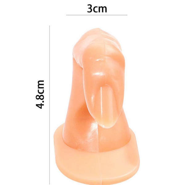 Öva fingrar träning, nagel manikyr träning fingrar nagel övning fingrar modell, för akryl gel nagelkonst DIY display dekoration