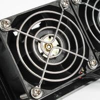 12V autocamper trailer sideudstødningsventilator, autocamper ventilator, autocamper modificerede dele, hvid