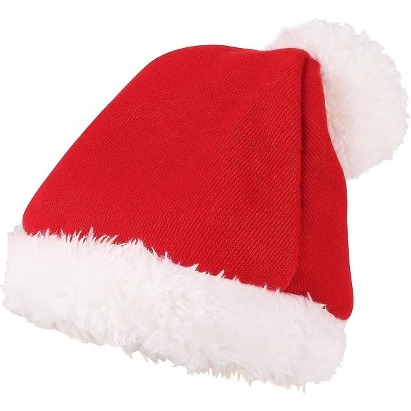 Husdjursjultomtekostym Hund Katt Kostym Jultomteluva Vinterkläder Med Jultomteluva För Jul Nyår Holi