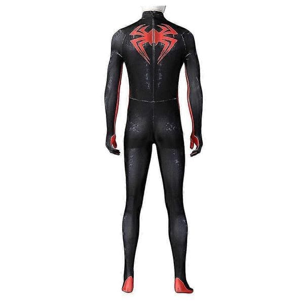 Spiderman Miles Morales Jumpsuit Kostym Cosplay Kostym Bildfärg 190