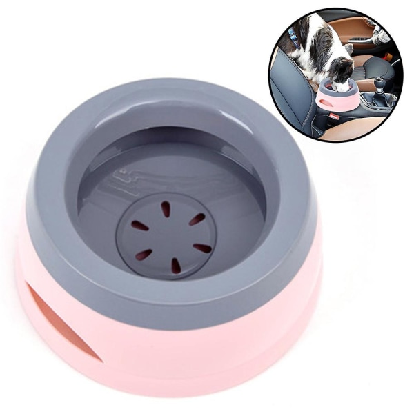 No Spill Dog Water Bowl Compatible With Home And Travel, No More Wet Floors