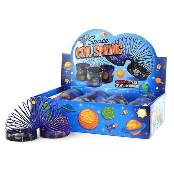 Slinky Space - Höyhenlelu - 7cm Sininen sininen
