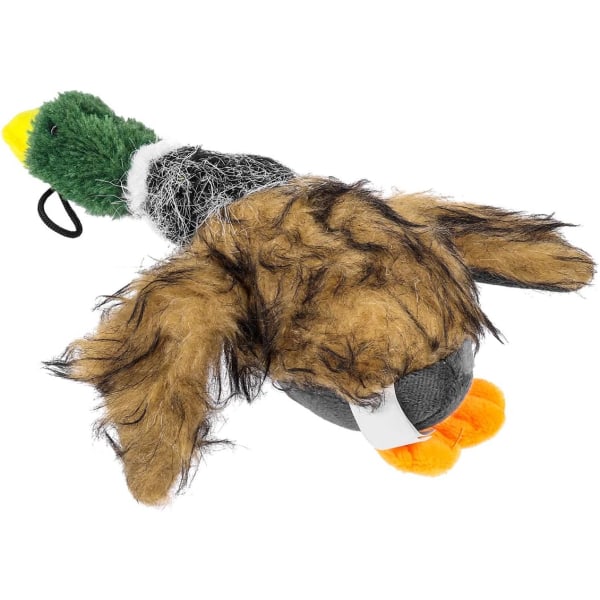 And Squeaky Duck Dog Toys for Small Dogs Plush Dog Toys (Brun)