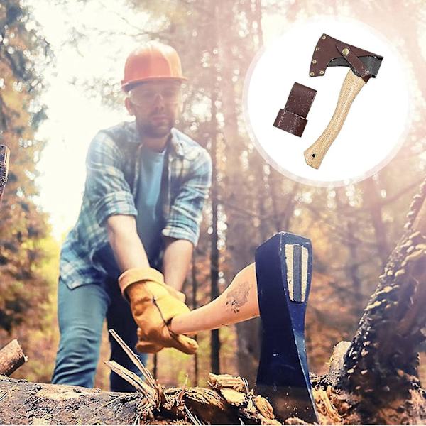 Axe-suojus - Kirveen Holster Nahka | Kirveen Kotelo Vyöllä | Kestävä Kirveen Suojus