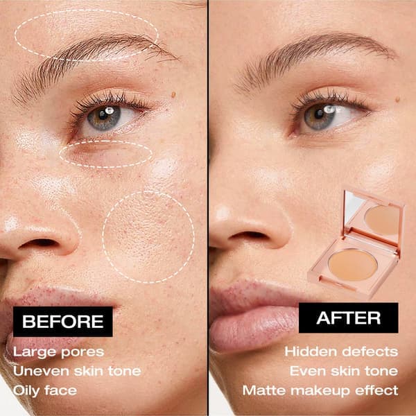 MAYCHEER Mjuk Matt Concealer, Ögonconcealer, CC Cream Foundation Concealer Light Skin Tone