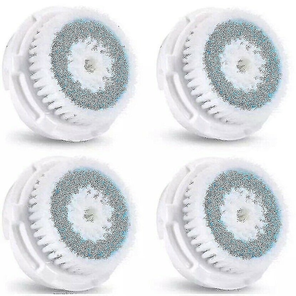 4 stk. ansiktsrensbørstehoder, kompatibel med Clarisonic børstehode Clarisonic Mia2/fit/aria/smart