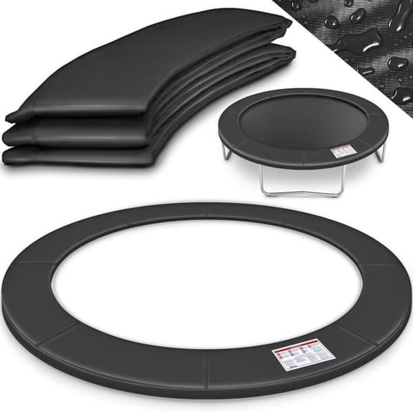 Trampolin sikkerhedspude - LUSKYKA® - Diameter 183 cm - Bredde 25 cm - UV-resistent 500D PVC