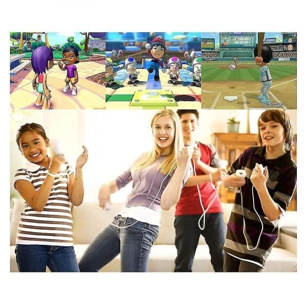 Wii Remote til Nintendo Wii og Wii U-konsol (hvid)