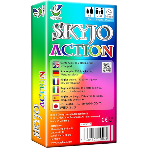 SKYJO ACTION - Det spændende kortspil til venner og familie SKYJO ACTION