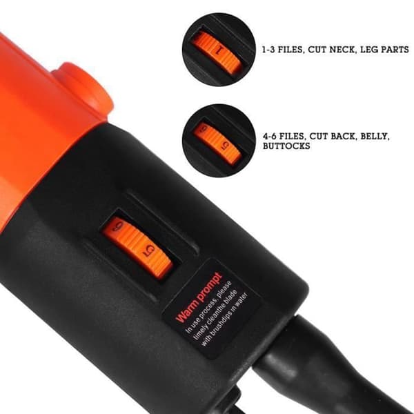 1200W Elektrisk Ullsax Elektrisk Sax Klippning Får Getter Alpacka Hårklippare Sax
