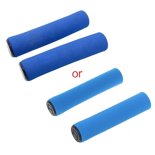 1 par Myk Skum Svamp Bmx Mtb Sykkel Styregrep Blue
