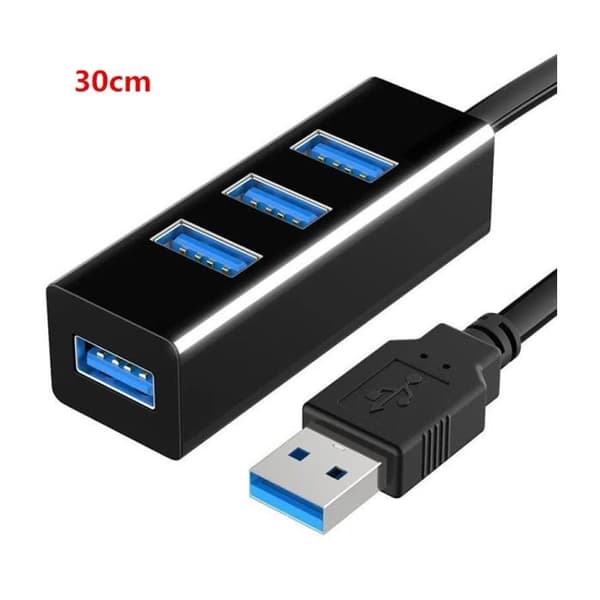 Multi-USB hub, splitter, strømforsyning