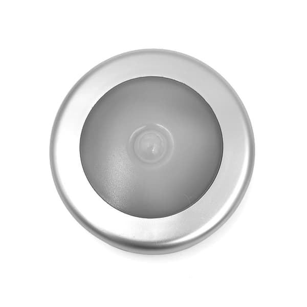 LED-spotlights med bevægelsessensor natlys 3-pak Sølv Sølv