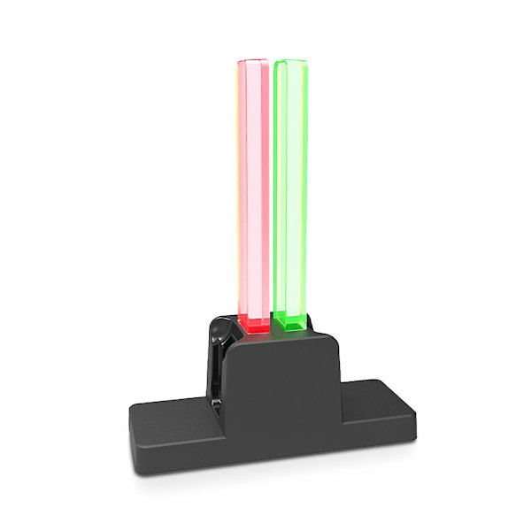 Kontroll laddningsdocka LED-indikator Game Pad laddningsstation bordhållare tillbehör ersättning för Joycon