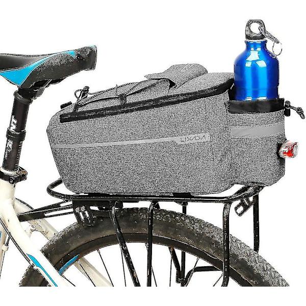 Cykel Bagagebærer Taske, Cykelsæde Multifunktionel Isoleret Bagagerumstaske, Skuldertaske, 38*15.5*18cm