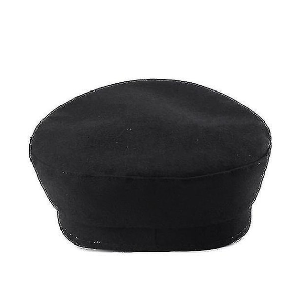 Chauffør Top Cap Sort Baret Driver Kostume Hat Fancy Dress Octagonal Hats