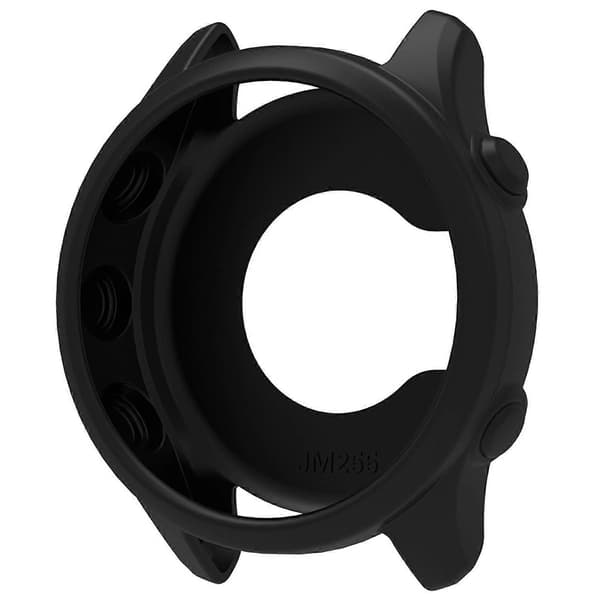 Garmin Forerunner 255/Forerunner 265 Ristikkäiskuvioinen silikoniranneke kellokotelolla Multicolor Style E