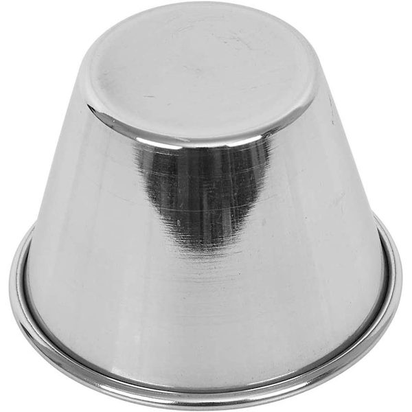 14 pak rustfrit stål sauce kopper, perfekt til dipping og portionskopper, 2,5 oz
