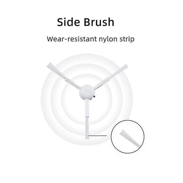 Reservedele til Mi Robot Vacuum-mop 2 Ultra Stytj05zhm Robotstøvsuger Hoved Sidebørste Hepa