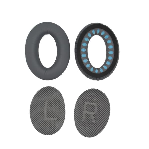 Øreputer til Bose QC35 I/II, QC25, QC15, QC 2 AE 2, AE 2i, AE 2w, SoundTrue, SoundLink Mørkegrå Mørkegrå DarkGrey